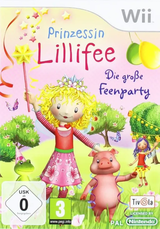 Princess Lillifee - The Big Fairy Party (Europe) (En,Fr,De)